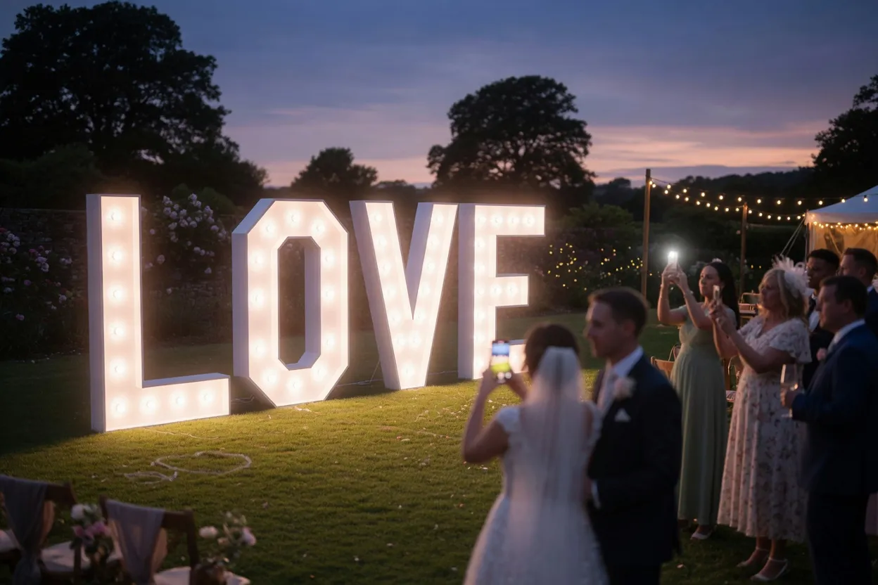 LOVE LED Letters