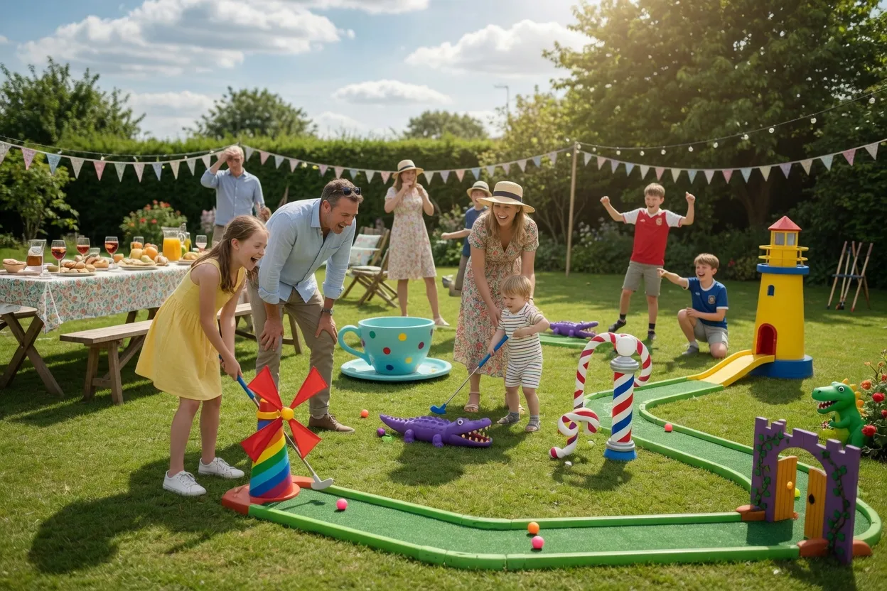 Portable Crazy Golf
